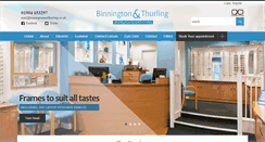 Desktop Screenshot of binningtonandthurling.co.uk