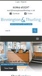 Mobile Screenshot of binningtonandthurling.co.uk