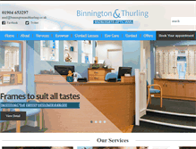 Tablet Screenshot of binningtonandthurling.co.uk